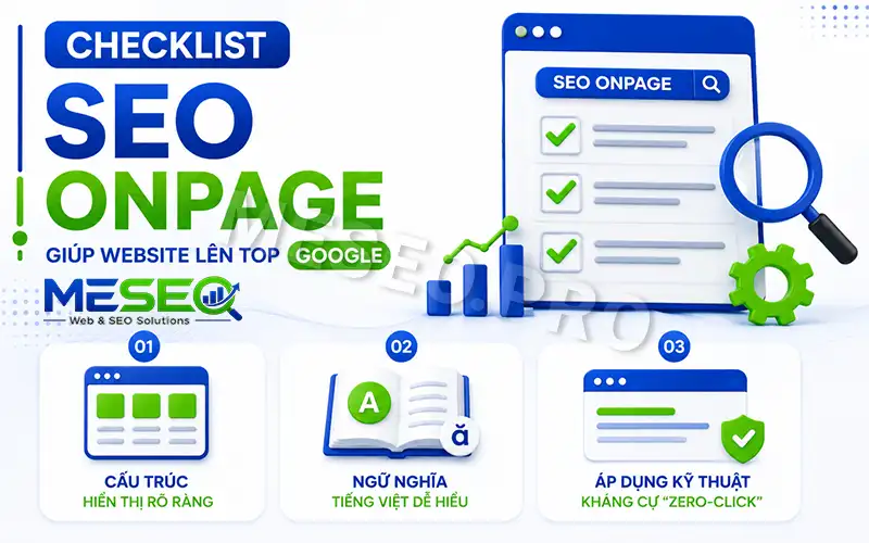 Checklist SEO Onpage 2026