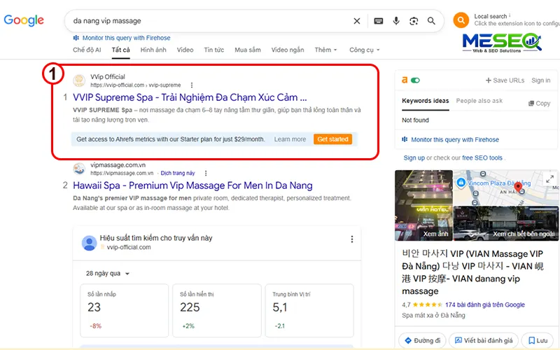 Phủ rộng lượt hiển thị & chuẩn hóa schema markup